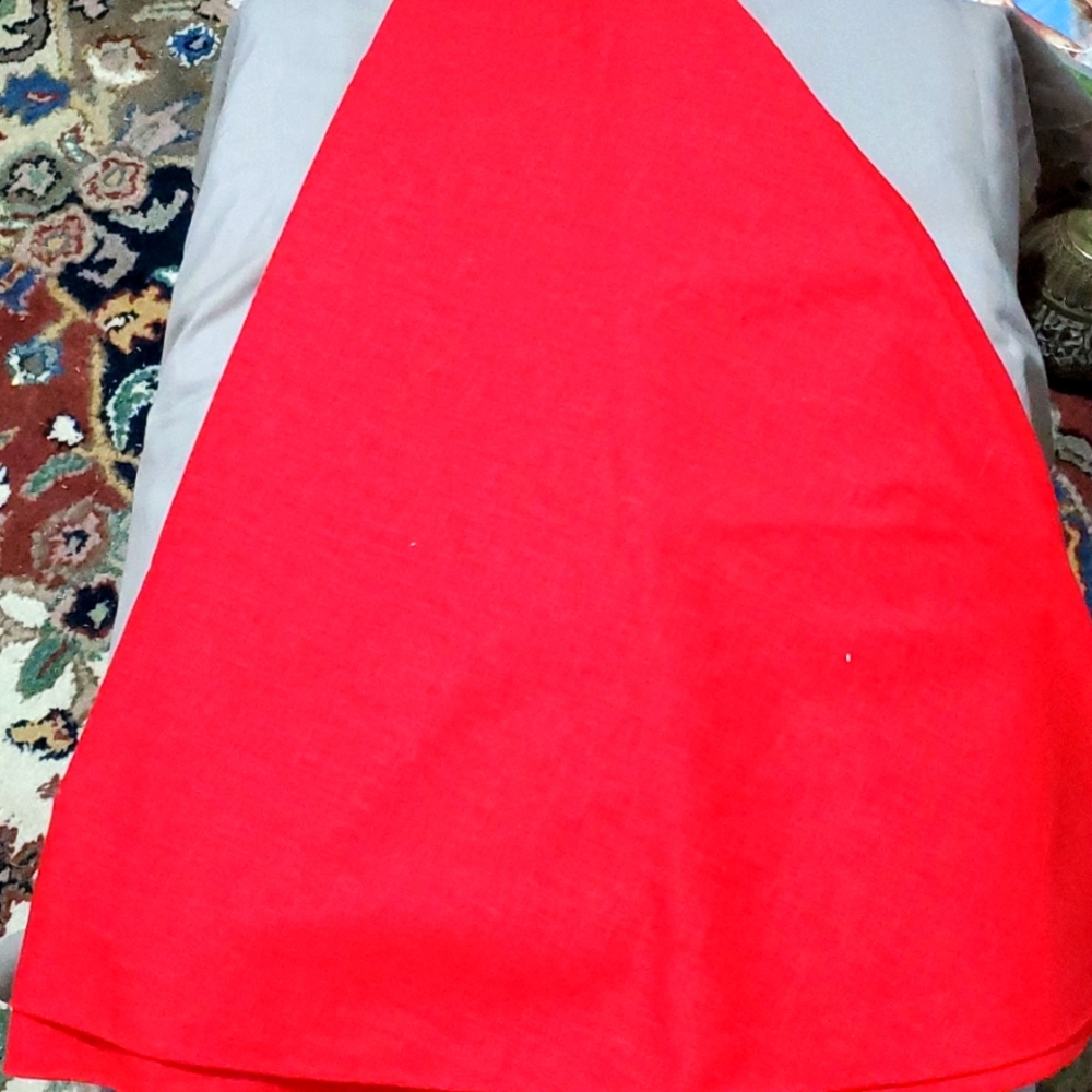 Red Linen Tablecloth